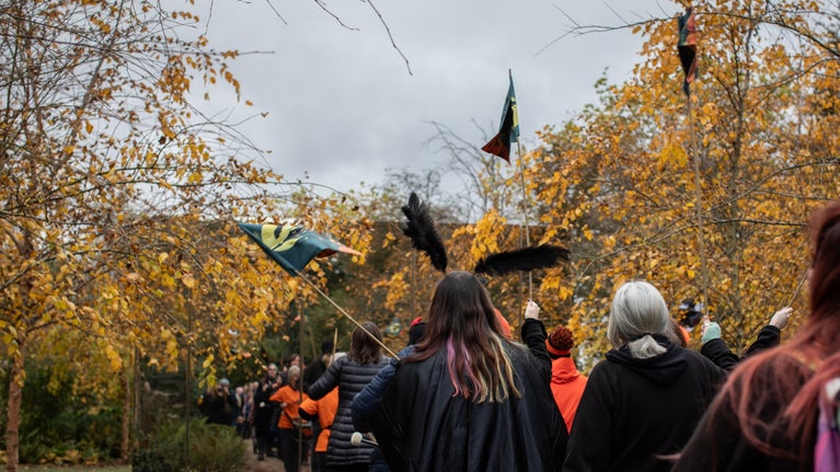 Halloween Pumpkin Parade at Seaton Delaval Hall in Northumberland